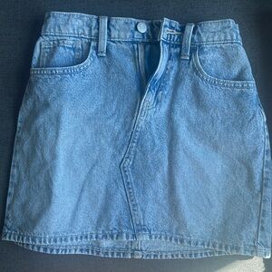 Old Navy Kids Jeans Skirt Size Large